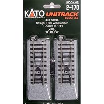 Amazon | KATO HOゲージ アンカプラー線路 123mm 2本入 2-143 鉄道模型